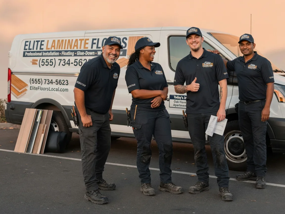 Laminate flooring installation company in Gillett, TX